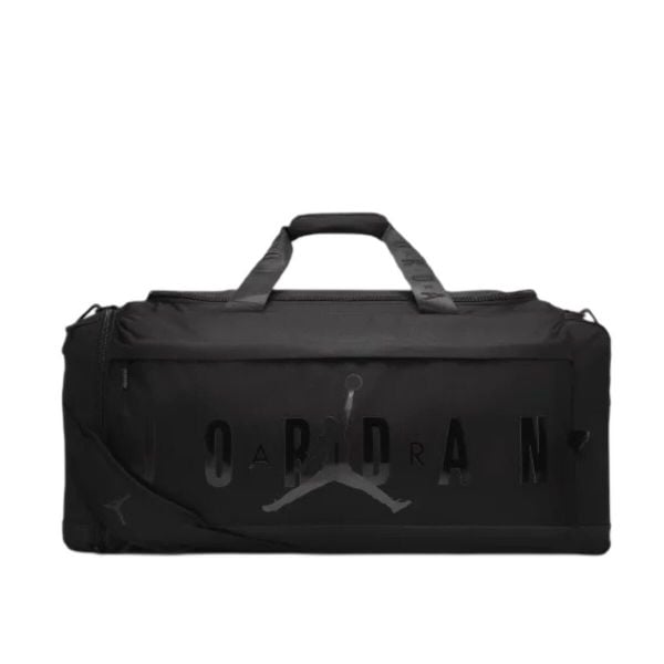 Torba sportowa Air Jordan Jam Velocity Duffle Large Bag 69L Czarna LM0920-KK2. Czarne torby sportowe męskie Jordan, bez wzorów. Za 285.20 zł.