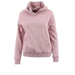 Damska bluza z kapturem Fila Bischkek. Czerwone bluzy damskie Fila, m, bez wzorów, z bawełny, casualowe, bez ramiączek, z kapturem. W wyprzedaży za 226.00 zł.