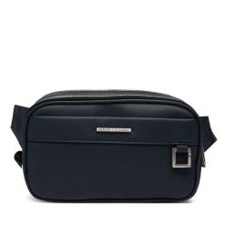 Nerka Armani Exchange. Niebieskie saszetki i nerki męskie Armani Exchange, bez wzorów. Za 459.99 zł.