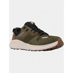 Buty Męskie Columbia Benson. Zielone buty zimowe męskie Columbia, bez wzorów, bez obcasa, bez zapięcia. W wyprzedaży za 458.15 zł.