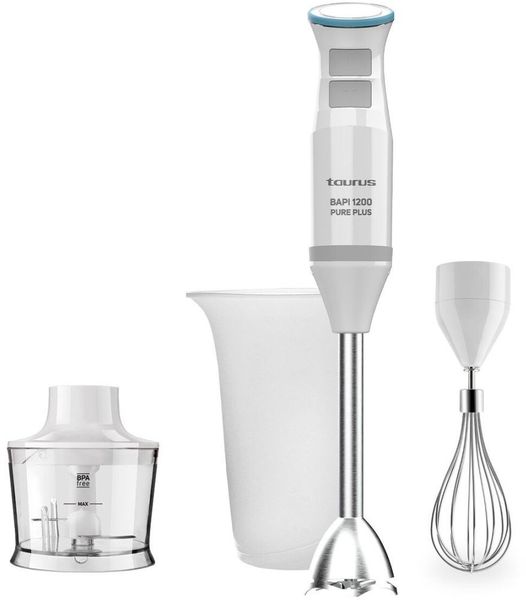 Blender Taurus Trzepaczka Taurus BAPI 1200 PURE PL Biały 1200 W. Białe blendery Taurus. Za 144.84 zł.