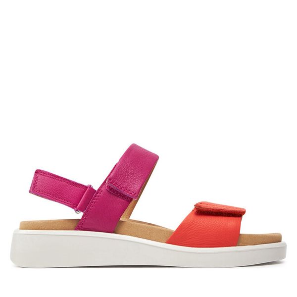 Sandały Ara. Brązowe sandały damskie Ara, bez wzorów, bez obcasa, na płaskiej podeszwie, bez zapięcia. Za 259.99 zł.