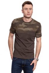 MĘSKI T-SHIRT MUSTANG ALEX C CUT'N SEW 1009016 4075. T-shirty męskie Mustang, m, bez wzorów, bez kołnierzyka, bez ramiączek. W wyprzedaży za 39.99 zł.