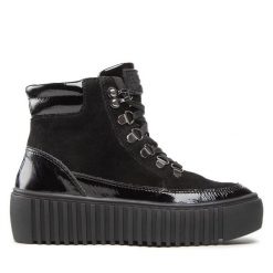 Botki Rage Age. Czarne botki damskie Rage Age, bez wzorów, bez obcasa, na płaskiej podeszwie, bez zapięcia. Za 509.99 zł.