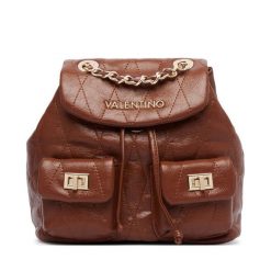 Plecak Valentino. Brązowe plecaki damskie Valentino, bez wzorów. Za 679.99 zł.