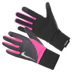 Rękawiczki do biegania 2.0 Run Gloves. Czarne rękawiczki męskie Nike, bez wzorów. Za 107.13 zł.