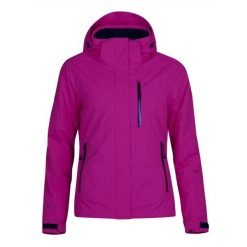 Kurtka narciarska damska Halti Radius DX. Czerwone kurtki sportowe damskie Halti, na zimę, bez wzorów, bez ramiączek, bez kaptura, narciarskie. Za 1,999.99 zł.