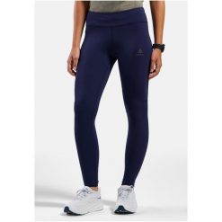 Legginsy damskie Odlo ZEROWEIGHT Tights. Niebieskie legginsy damskie ODLO, bez wzorów. W wyprzedaży za 279.99 zł.