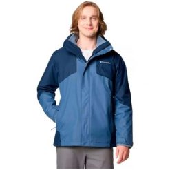 Columbia Kurtka Bugaboo Iii 2096904478. Niebieskie kurtki męskie Columbia, m, bez wzorów, bez ramiączek, bez kaptura, trekkingowe. Za 909.80 zł.