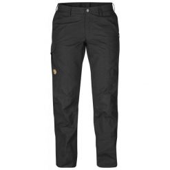 Spodnie trekkingowe damskie Fjallraven Karla Pro. Czarne spodnie sportowe damskie Fjällräven, na lato, bez wzorów, sportowe, trekkingowe. Za 779.99 zł.