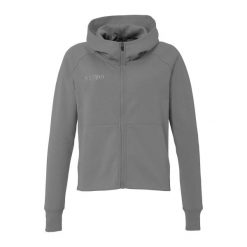 Damska bluza z kapturem na zamek Kempa STMNT. Szare bluzy damskie Kempa, bez wzorów, sportowe, bez ramiączek, z kapturem. Za 337.50 zł.