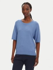 Liu Jo Sweter WA5383 MS49I Niebieski Regular Fit. Niebieskie swetry nierozpinane damskie Liu Jo, xs, bez wzorów, z wiskozy, bez kołnierzyka, bez ramiączek. Za 259.99 zł.