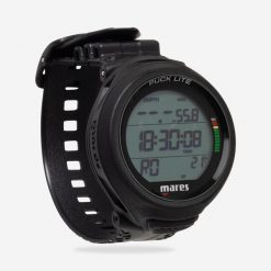Komputer nurkowy Mares Puck Lite. Czarne, cyfrowe zegarki damskie MARES. Za 799.99 zł.