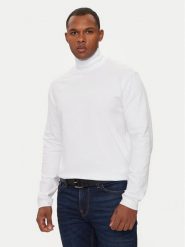 Guess Golf M4BP08 KCHB1 Biały Regular Fit. Białe swetry męskie Guess, m, z aplikacjami, z bawełny, bez kołnierzyka, bez ramiączek. Za 139.99 zł.