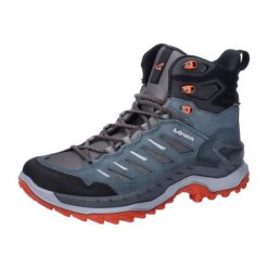LOWA buty średnie INNOVO GTX MID. Brązowe obuwie trekkingowe damskie Lowa, z materiału, bez zapięcia. Za 876.44 zł.