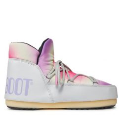 Śniegowce Moon Boot. Szare śniegowce damskie Moon Boot, bez zapięcia. Za 899.99 zł.