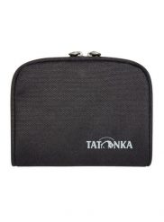 Portfel Tatonka Zip Money Box RFID B - black/black. Czarne portfele męskie Tatonka, bez wzorów, z poliamidu. Za 103.39 zł.