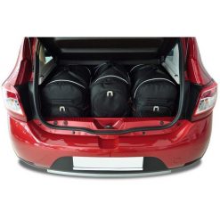 Torby Do Bagażnika Dacia Sandero 2011-2020 3Szt Kjust. Czarne torby podróżne damskie KJUST, bez wzorów. Za 944.00 zł.