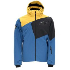 Męska kurtka narciarska Blizzard Leogang 10.000mm. Czarne kurtki sportowe męskie BLIZZARD, m, bez wzorów, bez kaptura, narciarskie. W wyprzedaży za 719.99 zł.