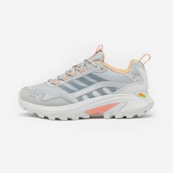 Buty turystyczne damskie Merrell Speed Remix GTX wodoodporne. Brązowe obuwie trekkingowe damskie Merrell, z gore-texu, bez zapięcia. Za 699.99 zł.