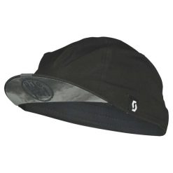 Czapka z daszkiem Scott. Czarne czapki damskie Scott, bez wzorów, z materiału, sportowe. Za 173.00 zł.