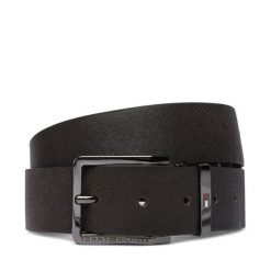 Pasek Tommy Hilfiger. Brązowe paski męskie Tommy Hilfiger. Za 229.99 zł.