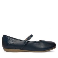Baleriny Josef Seibel. Niebieskie balerinki damskie Josef Seibel, bez wzorów, bez obcasa, bez zapięcia. Za 389.99 zł.