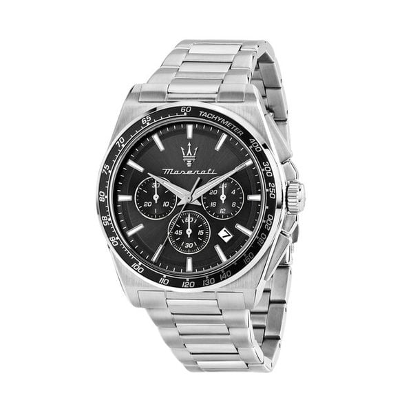 Zegarek Maserati. Szare zegarki męskie maserati, bez wzorów, srebrne. Za 1,078.99 zł.