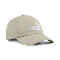 Czapka z daszkiem z logo No. 1 ESS PUMA. Brązowe czapki damskie Puma, bez wzorów, sportowe. Za 69.00 zł.