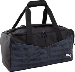 Torba sportowa Puma individualRISE. Czarne torby sportowe męskie Puma, bez wzorów, z materiału, na ramię. Za 111.00 zł.