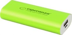 Powerbank Esperanza Hadron 4400mAh Zielony. Zielone powerbanki Esperanza. Za 21.97 zł.