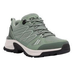 Buty Sportowe Damskie Zindzi II DLX. Niebieskie obuwie trekkingowe damskie Trespass, z materiału, bez zapięcia. Za 509.99 zł.