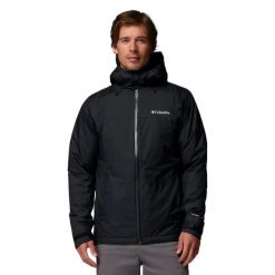 Kurtka sportowa męska Inner Limits Insulated Jacket. Czarne kurtki sportowe męskie Columbia, m, bez wzorów, z materiału, bez kaptura, trekkingowe. Za 699.99 zł.