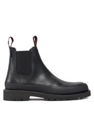 Paul Smith Sztyblety Geyser M2S-GEY01-LLEA Czarny. Czarne botki męskie Paul Smith, bez wzorów, ze skóry, bez obcasa, bez zapięcia. Za 1,319.00 zł.