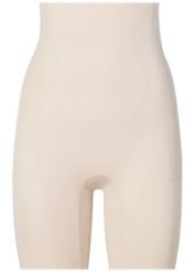 Spodnie modelujące, silny stopień modelowania sylwetki. Brązowe majtki damskie bonprix, ze skóry. Za 97.99 zł.