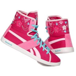 Buty damskie sportowe do chodzenia Reebok TOP DOWN CRAFT. Białe obuwie sportowe damskie Reebok, bez wzorów, bez zapięcia, trekkingowe. W wyprzedaży za 49.00 zł.