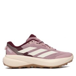 Trekkingi adidas. Fioletowe obuwie trekkingowe damskie Adidas, bez zapięcia. Za 439.99 zł.