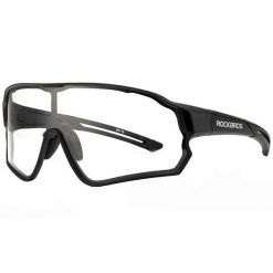 Okulary sportowe unisex Rockbros 10139 z fotochromem. Czarne okulary przeciwsłoneczne damskie ROCKBROS. Za 113.00 zł.