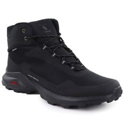 Buty sportowe trekkingowe wysokie nieocieplane czarne McBraun 8170. Czarne trekkingi męskie McBraun, ze skóry ekologicznej, bez zapięcia. Za 199.99 zł.