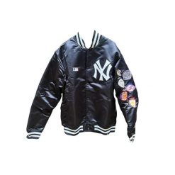 Kurtka 47Brand MLB New York Yankees Multi Sh Kingsland. Czarne kurtki sportowe damskie 47 Brand, l, bez wzorów, z materiału, bez ramiączek, bez kaptura. Za 649.50 zł.