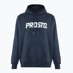 Bluza męska PROSTO Hoodie Sweer. Niebieskie bluzy męskie Prosto., m, bez wzorów, bez ramiączek, bez kaptura. Za 179.99 zł.