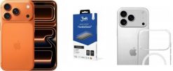 Smartfon Apple iPhone 17 Pro 5G 12/256GB Pomarańczowy (MG8H4) + FlexibleGlass + Etui Armor MagCase. Brązowe smartfony Apple. Za 6,166.00 zł.