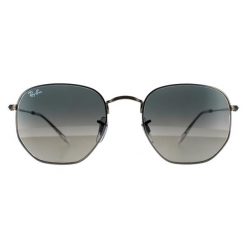 Okulary przeciwsłoneczne Ray-Ban Hexagonal. Szare okulary przeciwsłoneczne damskie Ray-Ban. Za 629.99 zł.