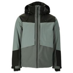 Kurtka narciarska Whistler Kingland W-PRO 10.000. Zielone kurtki sportowe męskie Whistler, na zimę, m, bez wzorów, bez kaptura, narciarskie. W wyprzedaży za 404.99 zł.