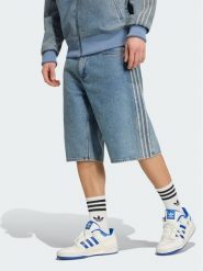 Adidas Szorty jeansowe Firebird Adicolo KS4975 Niebieski Regular Fit. Niebieskie szorty męskie Adidas, bez wzorów, z bawełny. Za 298.99 zł.