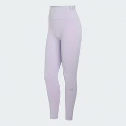 Legginsy All Me Rib. Czarne legginsy damskie Adidas, bez wzorów, z elastanu. Za 279.00 zł.