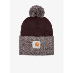 Czapka zimowa damska Carhartt Lookout Hat - deep wine. Brązowe czapki damskie Carhartt, na zimę, bez wzorów, sportowe. Za 87.99 zł.