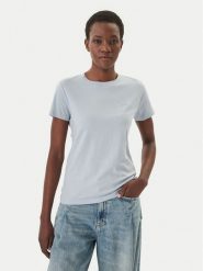 BOSS T-Shirt C_Esogo_1 50506973 Niebieski Regular Fit. Niebieskie t-shirty damskie Boss, l, bez wzorów, z bawełny, bez kołnierzyka, bez ramiączek. Za 229.99 zł.