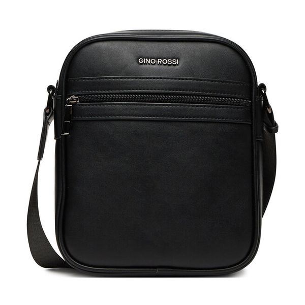 Saszetka GINO ROSSI. Czarne saszetki i nerki męskie Gino Rossi, bez wzorów. Za 159.99 zł.