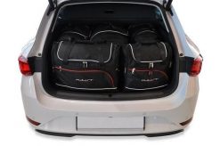 Torby Do Bagażnika Seat Leon St Phev 2020+ 5Szt Kjust. Czarne torby podróżne damskie KJUST, bez wzorów, z kauczuku. Za 1,600.00 zł.